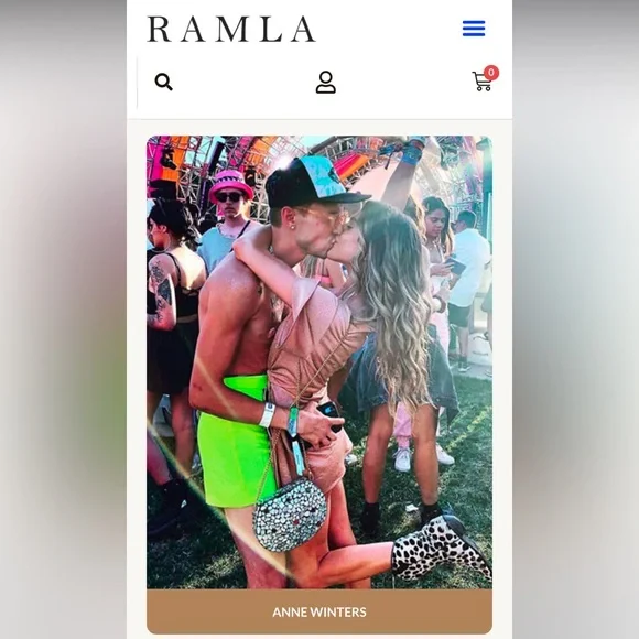 RAMLA Beverly Hills Mosaic Bag - NEW - Picture 2 of 8